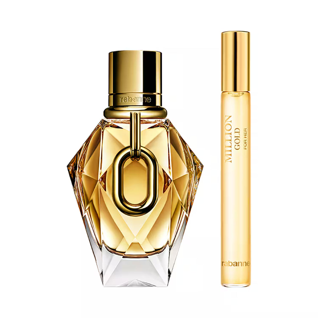Rabanne Set: Million Gold For Her Eau de Parfum + Million Gold For Her Eau de Parfum 15ml