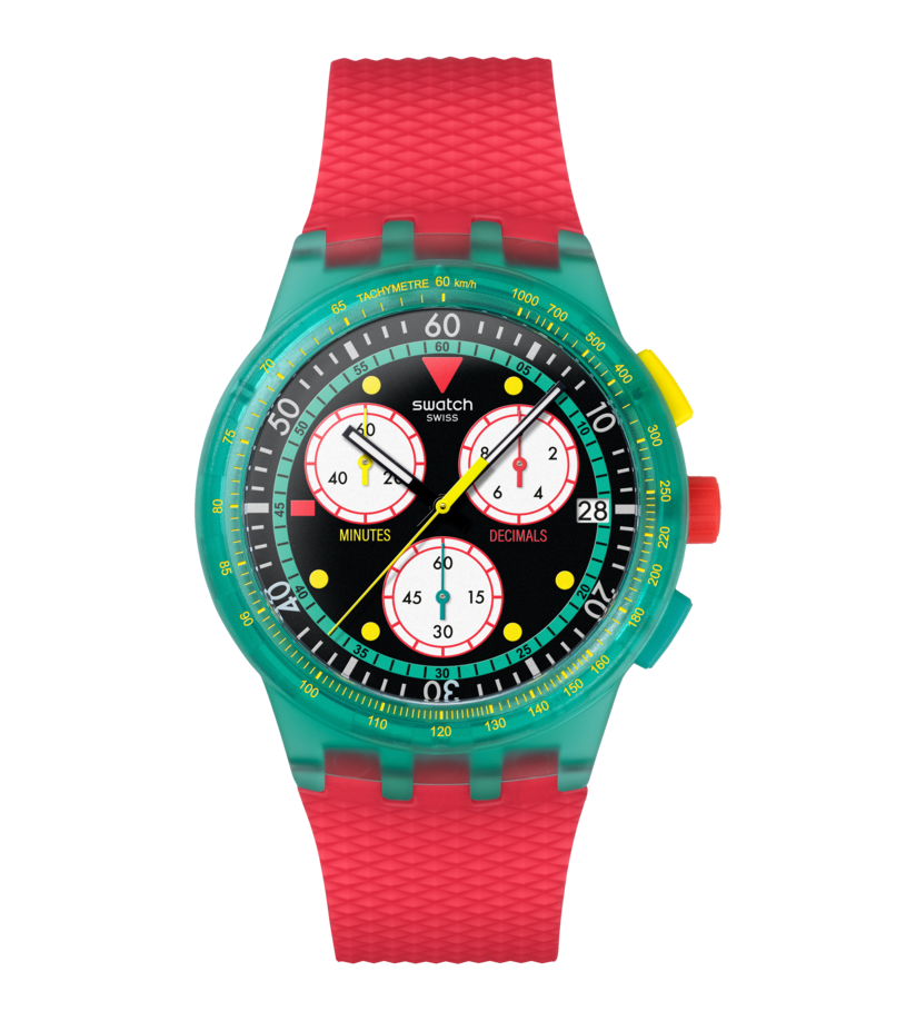 Swatch Unisex Chronograph Analog Watch