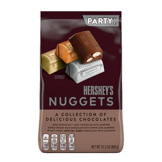 Chocolates Hersheys Nugget Mix Bolsa - 893g