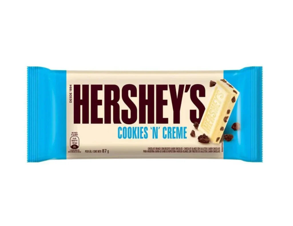 Chocolates Hersheys Cookies&Crème Barra - 209g