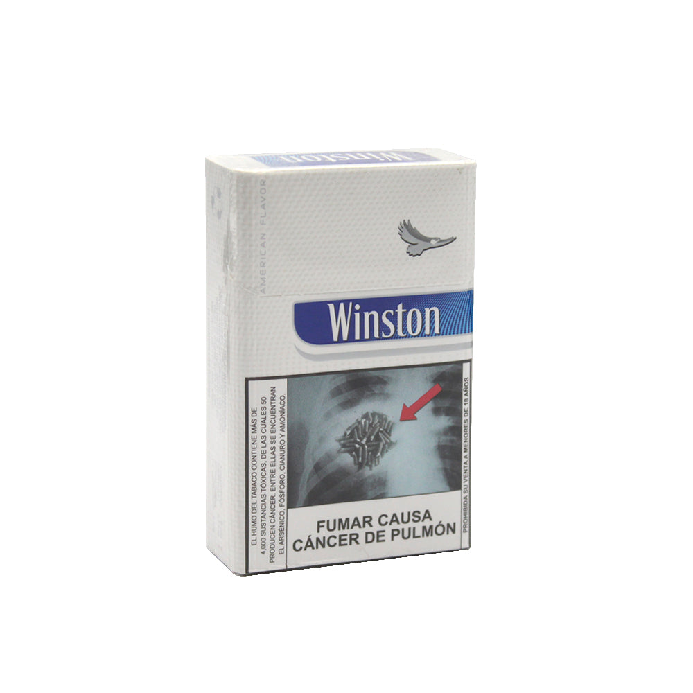 Winston Blue Lights Box Cigarettes