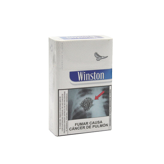 Cigarrillos Winston Blue Lights Box