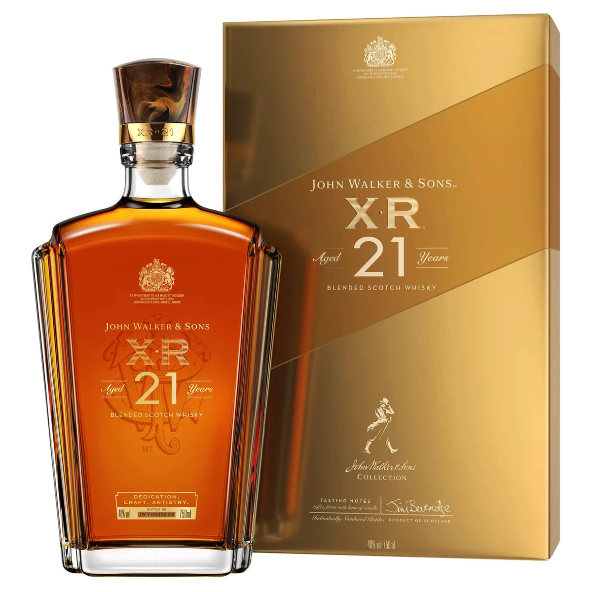 Johnnie Walker XR Blended Scotch Whisky 21 Years Old