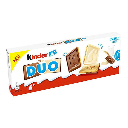 Chocolates Kinder Duo Leche/Blanco Caja - 150g